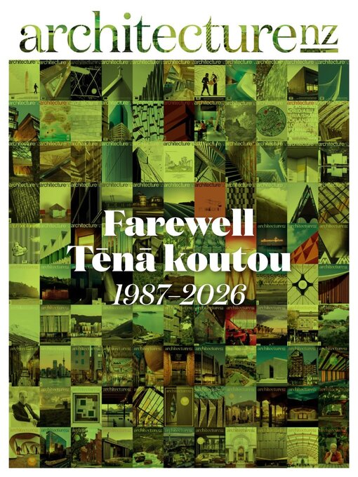 Cover image for Architecture NZ